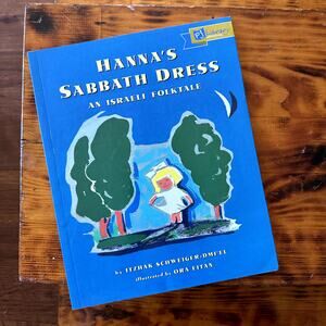 Vintage 1996 PJ Library Hanna's Sabbath Dress Jewish Paperback Book